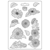 Stamperia Sunflower Art Soft Mould A4 Sunflower Art (K3PTA4562) (DISCONTINUED)