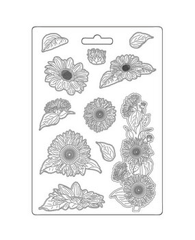 Stamperia Sunflower Art Soft Mould A4 Sunflower Art (K3PTA4562) (DISCONTINUED) Stamperia Sunflower Art Soft Mould A4 Sunflower Art (K3PTA4562) (DISCONTINUED)
