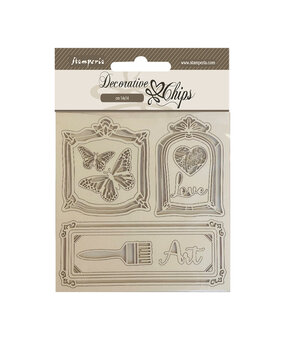 Stamperia Sunflower Art Decorative Chips Frames (SCB170) (DISCONTINUED)