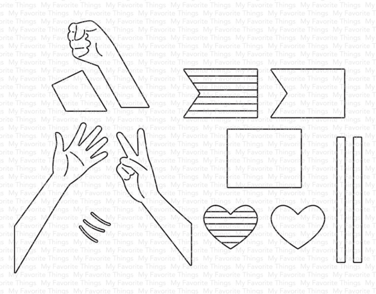 My Favorite Things In the Name of Love Die-Namics (MFT-2558) (OUTLET) My Favorite Things In the Name of Love Die-Namics (MFT-2558) (OUTLET)