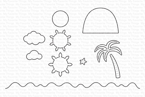 My Favorite Things Island Paradise Die-Namics (MFT-2559) (OUTLET) My Favorite Things Island Paradise Die-Namics (MFT-2559) (OUTLET)