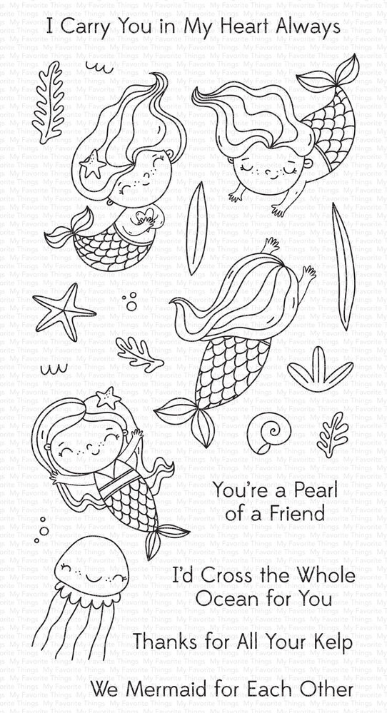 My Favorite Things Mermaid for Each Other Clear Stamps (CS-803) (OUTLET) My Favorite Things Mermaid for Each Other Clear Stamps (CS-803) (OUTLET)