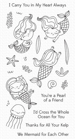 My Favorite Things Mermaid for Each Other Clear Stamps (CS-803) (OUTLET) My Favorite Things Mermaid for Each Other Clear Stamps (CS-803) (OUTLET)