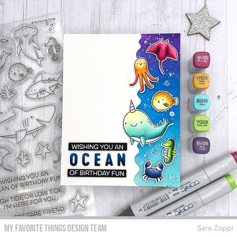 My Favorite Things Oceans of Fun Die-Namics (MFT-2554) (OUTLET)