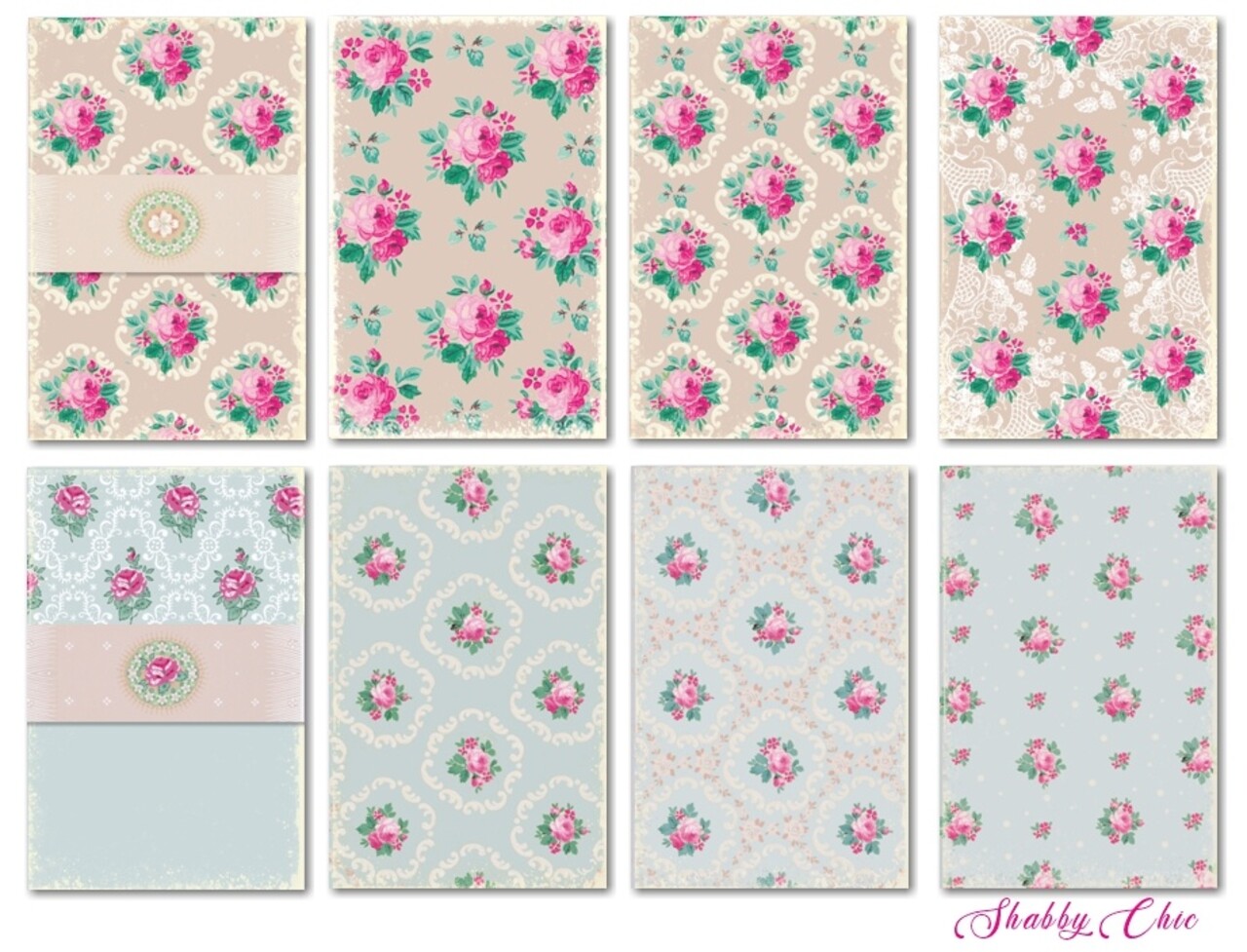 Decorer Shabby Chic Mini Paper Pack (DECOR-M138) (OUTLET) Decorer Shabby Chic Mini Paper Pack (DECOR-M138) (OUTLET)