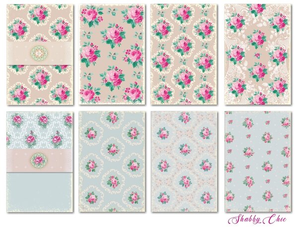 Decorer Shabby Chic Mini Paper Pack (DECOR-M138) (OUTLET) Decorer Shabby Chic Mini Paper Pack (DECOR-M138) (OUTLET)