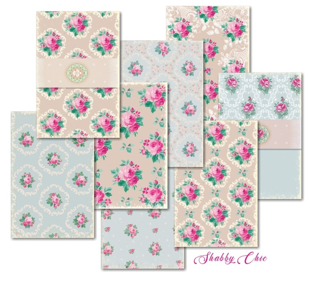 Decorer Shabby Chic Mini Paper Pack (DECOR-M138) (OUTLET) Decorer Shabby Chic Mini Paper Pack (DECOR-M138) (OUTLET)