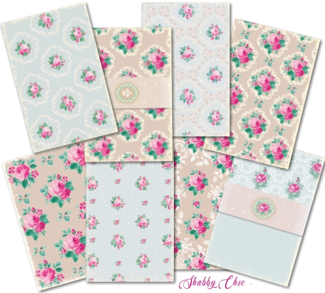 Decorer Shabby Chic Mini Paper Pack (DECOR-M138) (OUTLET) Decorer Shabby Chic Mini Paper Pack (DECOR-M138) (OUTLET)