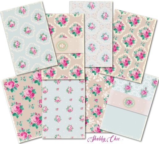 Decorer Shabby Chic Mini Paper Pack (DECOR-M138) (OUTLET) Decorer Shabby Chic Mini Paper Pack (DECOR-M138) (OUTLET)