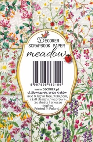 Decorer Meadow Mini Paper Pack (DECOR-M123) (OUTLET) Decorer Meadow Mini Paper Pack (DECOR-M123) (OUTLET)