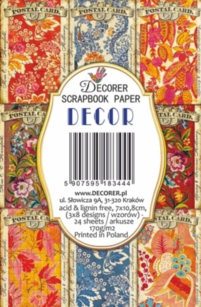 Decorer Decor Mini Paper Pack (DECOR-M130) (OUTLET) Decorer Decor Mini Paper Pack (DECOR-M130) (OUTLET)