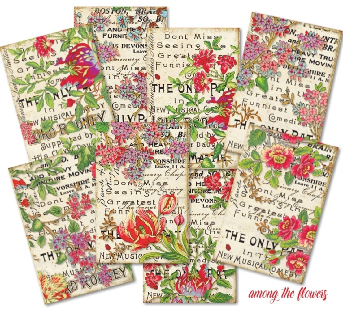 Decorer Among the Flowers Mini Paper Pack (DECOR-M125) (OUTLET) Decorer Among the Flowers Mini Paper Pack (DECOR-M125) (OUTLET)