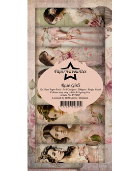 Paper Favourites Rose Girls Slim Paper Pack (PFS097) (DISCONTINUED)