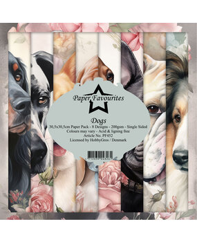Paper Favourites Dogs 12x12 Inch Paper Pack (PF452) (DISCONTINUED)
