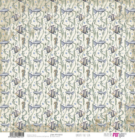 Papers For You Under The Sea Vellum Paper Pack (6pcs) (PFY-12212) (DISCONTINUED) Papers For You Under The Sea Vellum Paper Pack (6pcs) (PFY-12212) (DISCONTINUED)