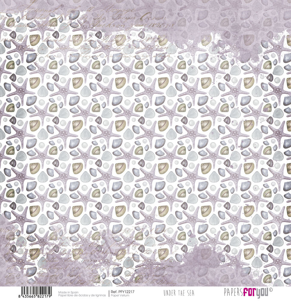 Papers For You Under The Sea Vellum Paper Pack (6pcs) (PFY-12212) (DISCONTINUED) Papers For You Under The Sea Vellum Paper Pack (6pcs) (PFY-12212) (DISCONTINUED)