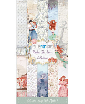 Papers For You Under The Sea Slim Scrap Paper Pack (10pcs) (PFY-12097) (DISCONTINUED)