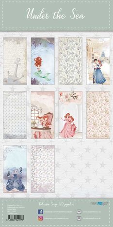 Papers For You Under The Sea Slim Scrap Paper Pack (10pcs) (PFY-12097) (DISCONTINUED) Papers For You Under The Sea Slim Scrap Paper Pack (10pcs) (PFY-12097) (DISCONTINUED)