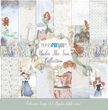 Papers For You Under The Sea Scrap Paper Pack (12pcs) (PFY-12083) (DISCONTINUED) Papers For You Under The Sea Scrap Paper Pack (12pcs) (PFY-12083) (DISCONTINUED)