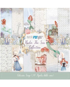 Papers For You Under The Sea Mini Scrap Paper Pack (24pcs) (PFY-12099) (DISCONTINUED) Papers For You Under The Sea Mini Scrap Paper Pack (24pcs) (PFY-12099) (DISCONTINUED)