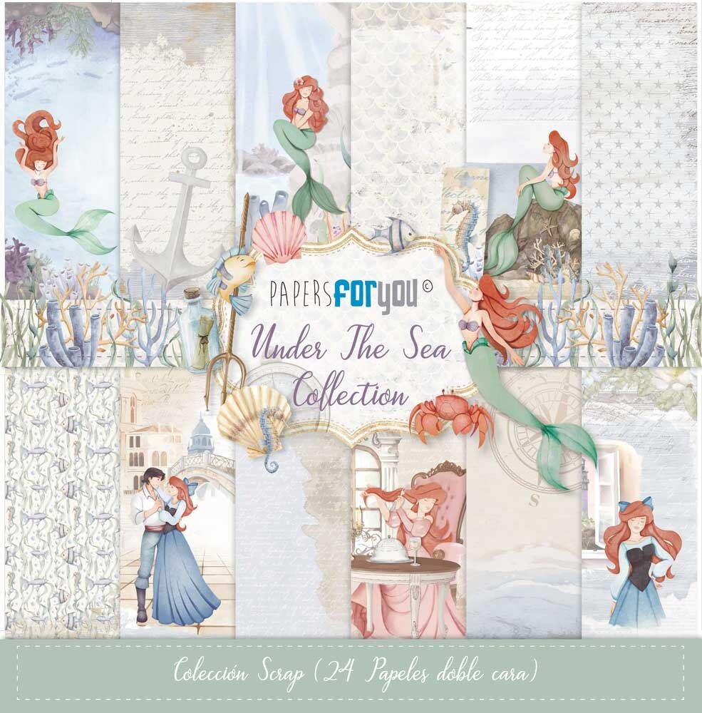 Papers For You Under The Sea Midi Scrap Paper Pack (24pcs) (PFY-12098) (DISCONTINUED) Papers For You Under The Sea Midi Scrap Paper Pack (24pcs) (PFY-12098) (DISCONTINUED)