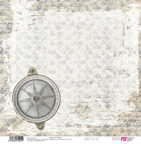 Papers For You Under The Sea Canvas Scrap Pack (8pcs) (PFY-12202) (DISCONTINUED) Papers For You Under The Sea Canvas Scrap Pack (8pcs) (PFY-12202) (DISCONTINUED)