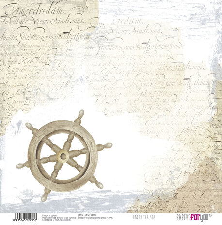 Papers For You Under The Sea Canvas Scrap Pack (8pcs) (PFY-12202) (DISCONTINUED) Papers For You Under The Sea Canvas Scrap Pack (8pcs) (PFY-12202) (DISCONTINUED)