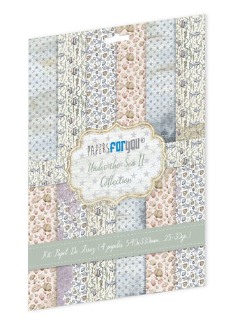 Papers For You Under the Sea II Rice Paper Kit (4 pcs) (PFY-12119) (DISCONTINUED) Papers For You Under the Sea II Rice Paper Kit (4 pcs) (PFY-12119) (DISCONTINUED)