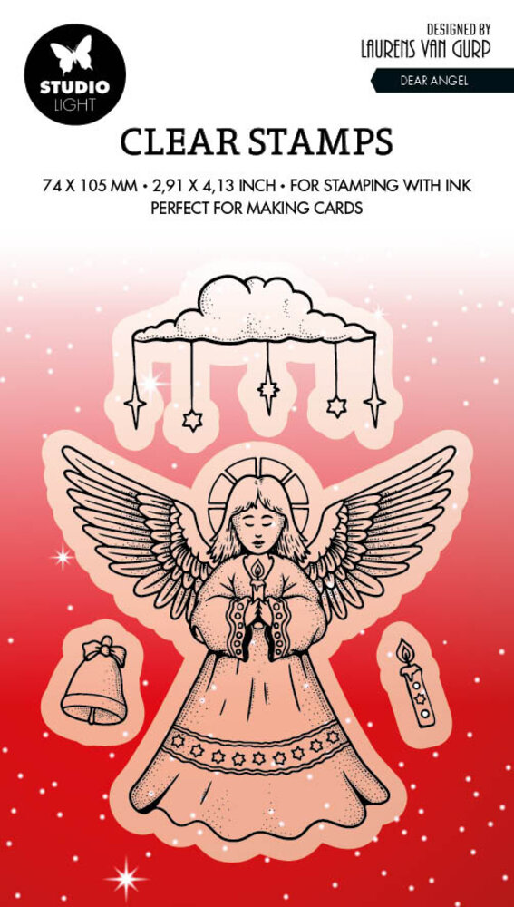 Studio Light Dear Angel Clear Stamps (BL-ES-STAMP488) (OUTLET) Studio Light Dear Angel Clear Stamps (BL-ES-STAMP488) (OUTLET)