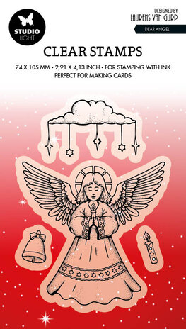 Studio Light Dear Angel Clear Stamps (BL-ES-STAMP488) (OUTLET) Studio Light Dear Angel Clear Stamps (BL-ES-STAMP488) (OUTLET)