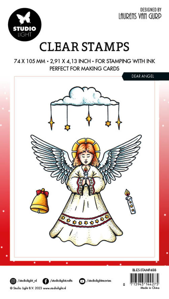 Studio Light Dear Angel Clear Stamps (BL-ES-STAMP488) (OUTLET) Studio Light Dear Angel Clear Stamps (BL-ES-STAMP488) (OUTLET)