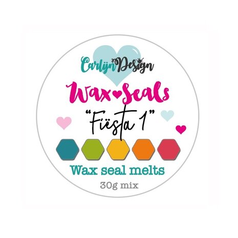 CarlijnDesign Wax Seal Melts "Fiësta 1" 30g (CDWX-0011) (DISCONTINUED) CarlijnDesign Wax Seal Melts "Fiësta 1" 30g (CDWX-0011) (DISCONTINUED)