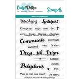 CarlijnDesign Clear Stamps Geloof A7 (CDST-0104)