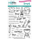 CarlijnDesign Stempels Mannenkaart (CDST-0101) (DISCONTINUED)