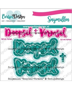 CarlijnDesign Dies Doop(sel) & Vormsel (CDSN-0231)