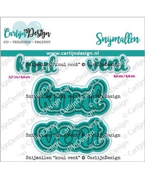 CarlijnDesign Snijmallen Knul Vent (CDSN-0227) (DISCONTINUED)