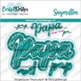 CarlijnDesign Dies Papa papa (CDSN-0225)