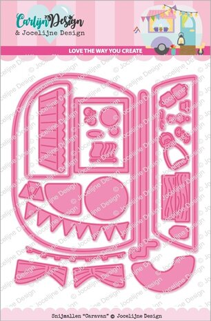 CarlijnDesign Snijmallen Caravan (CDJD-0037) (OUTLET) CarlijnDesign Snijmallen Caravan (CDJD-0037) (OUTLET)