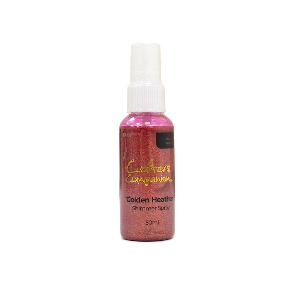 Crafter's Companion Shimmer Spray Golden Heather 50ml (CC-MME-SHISP-GOHE) (OUTLET)