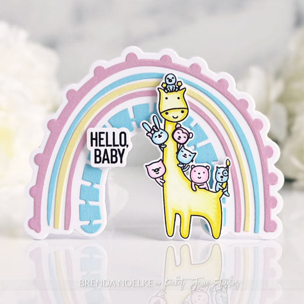 Picket Fence Studios Animal Crackers: Kind Messages 4x6 Inch Clear Stamps (AC-105) (OUTLET) Picket Fence Studios Animal Crackers: Kind Messages 4x6 Inch Clear Stamps (AC-105) (OUTLET)