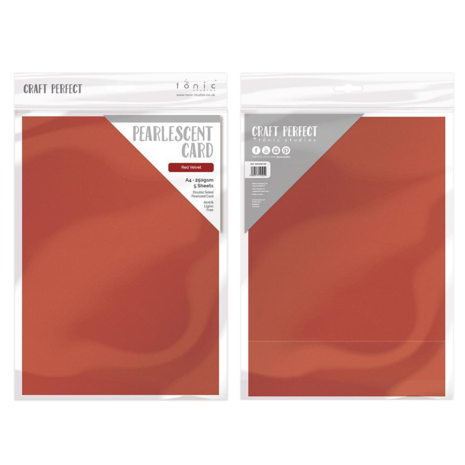 Tonic Craft Perfect Pearlescent Card A4 Red Velvet (9506e) (DISCONTINUED) Tonic Craft Perfect Pearlescent Card A4 Red Velvet (9506e) (DISCONTINUED)