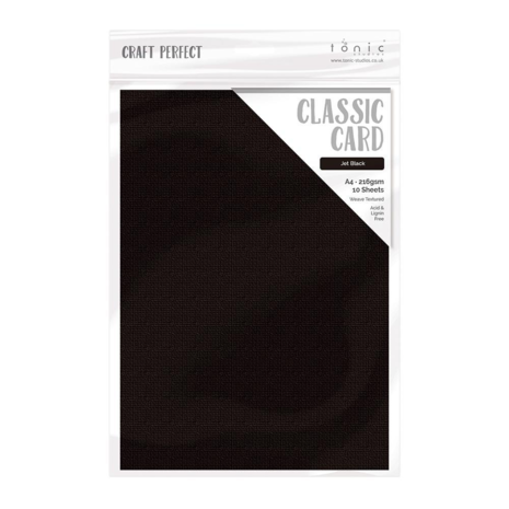 Tonic Craft Perfect Classic Card A4 Jet Black (9011e) (DISCONTINUED) Tonic Craft Perfect Classic Card A4 Jet Black (9011e) (DISCONTINUED)