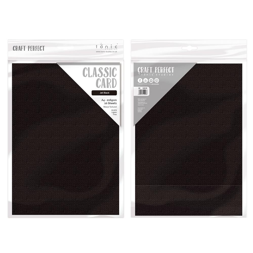 Tonic Craft Perfect Classic Card A4 Jet Black (9011e) (DISCONTINUED) Tonic Craft Perfect Classic Card A4 Jet Black (9011e) (DISCONTINUED)