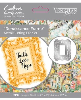 Crafter's Companion Venetian Grace Metal Die Renaissance Frame (VEG-MD-REFR) (OUTLET)
