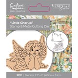 Crafter's Companion Venetian Grace Stamp & Die Little Cherub (VEG-STD-LICH) (OUTLET)