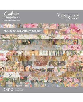 Crafter's Companion Venetian Grace 6x6 Inch Vellum Pad (VEG-VEL6) (OUTLET)
