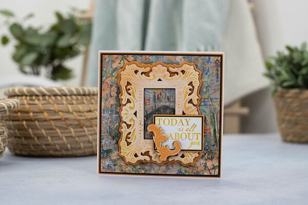 Crafter's Companion Venetian Grace 6x6 Inch Vellum Pad (VEG-VEL6) (OUTLET) Crafter's Companion Venetian Grace 6x6 Inch Vellum Pad (VEG-VEL6) (OUTLET)