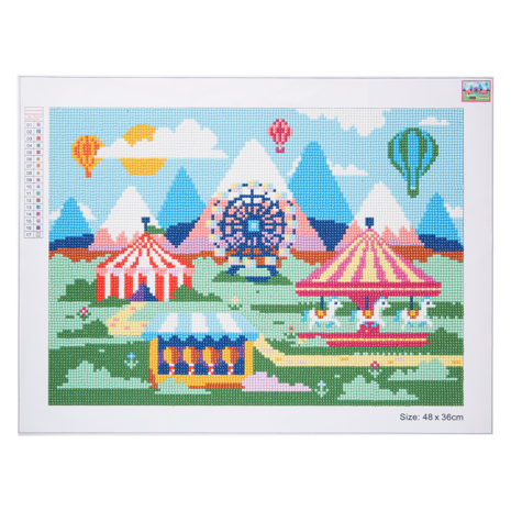 Simply Make Diamond Art Kit Fairground (DSM 105127) (OUTLET)