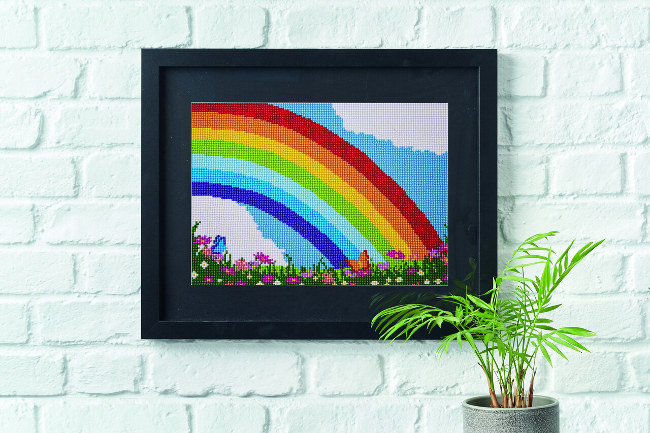 Simply Make Diamond Art Kit Rainbow (DSM 105130) (OUTLET) Simply Make Diamond Art Kit Rainbow (DSM 105130) (OUTLET)