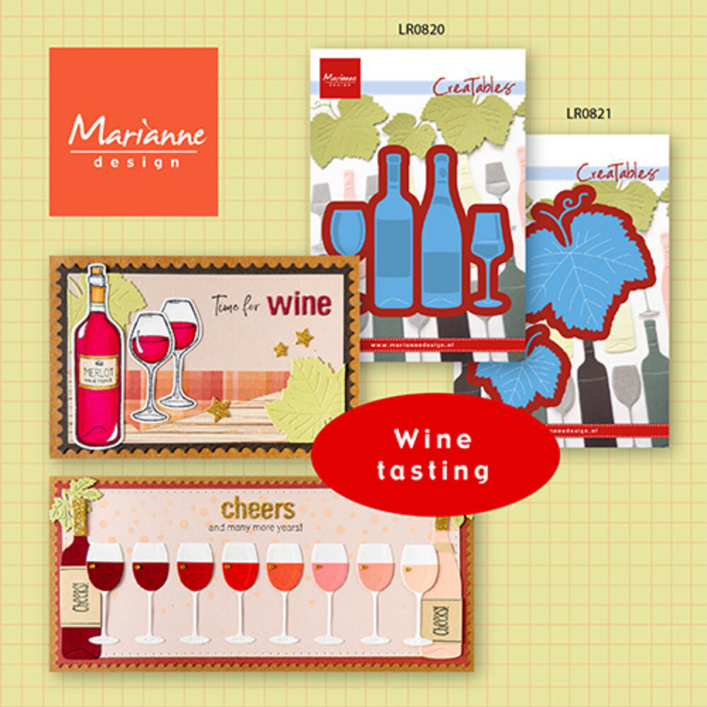 Marianne Design Creatables Grape Leaves (LR0821) (DISCONTINUED)
